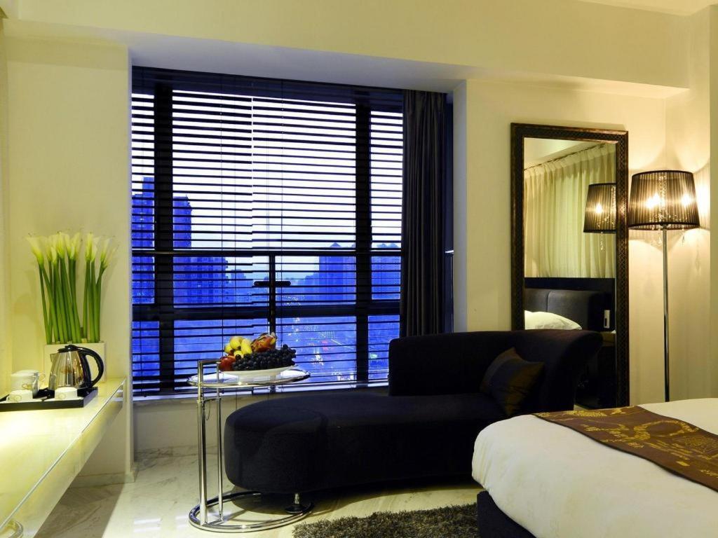 Kingtown Hotel Hongqiao Shanghai Bagian luar foto