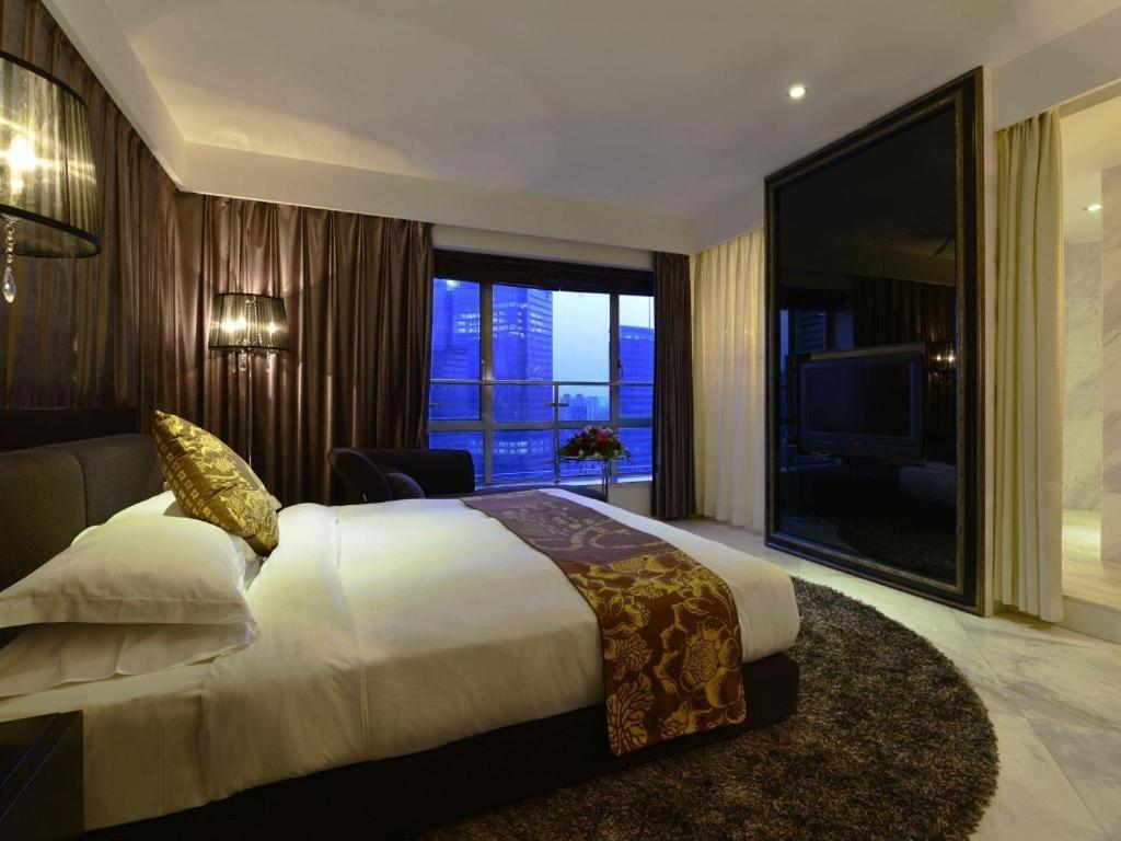 Kingtown Hotel Hongqiao Shanghai Bagian luar foto