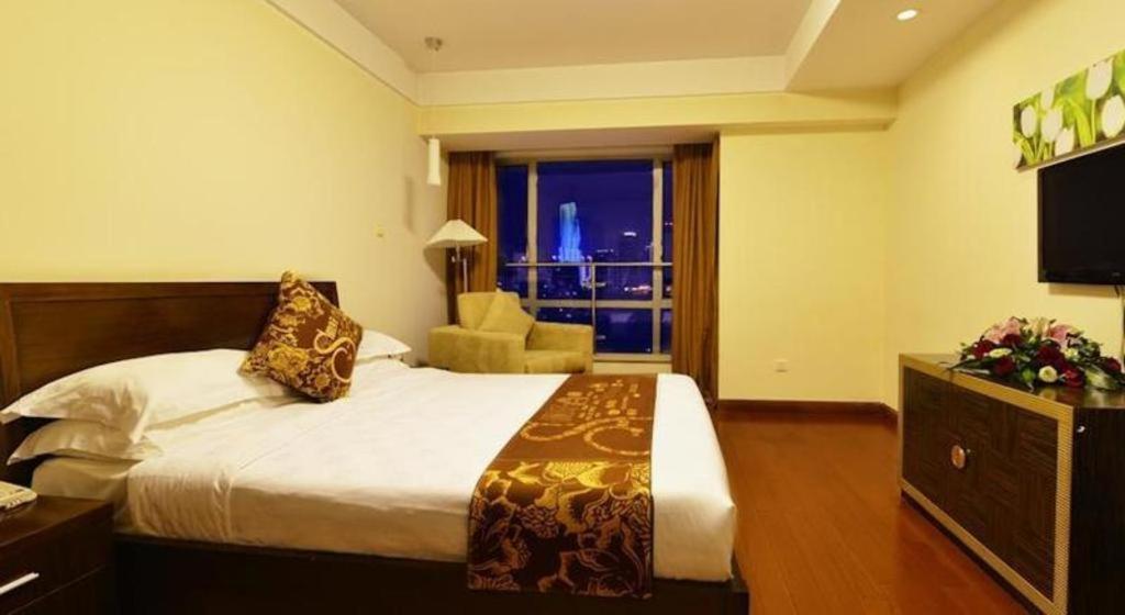 Kingtown Hotel Hongqiao Shanghai Bagian luar foto