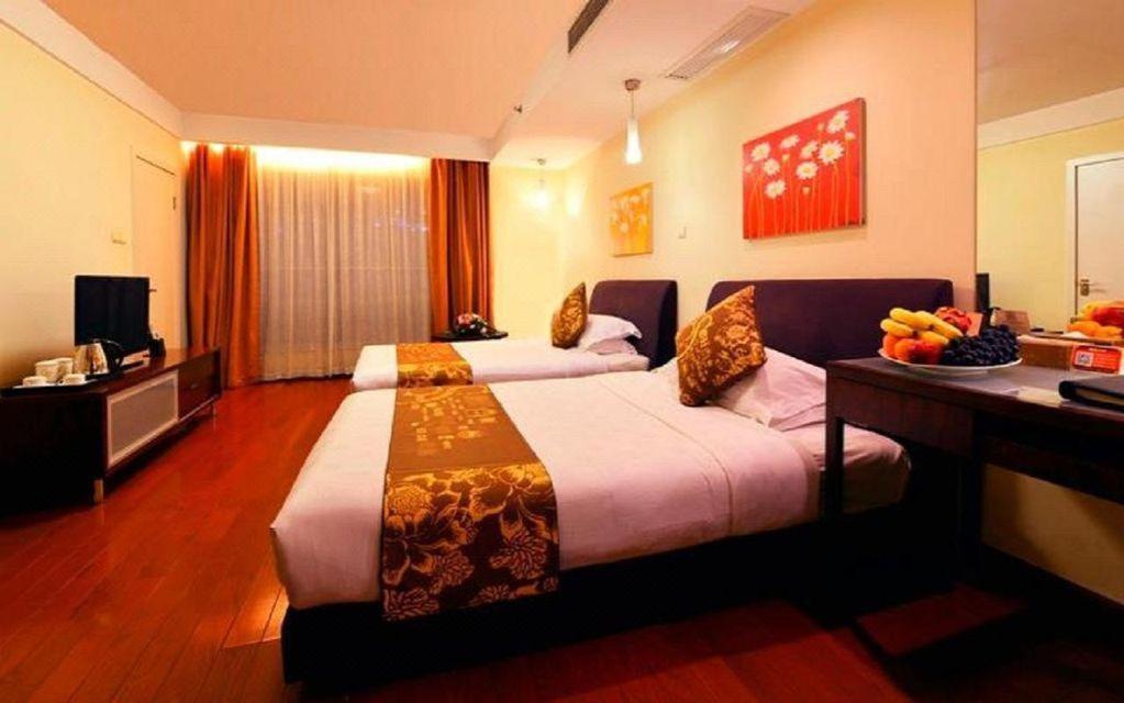 Kingtown Hotel Hongqiao Shanghai Bagian luar foto